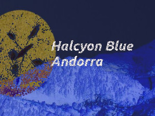 Halcyon Blue Andorra Logo